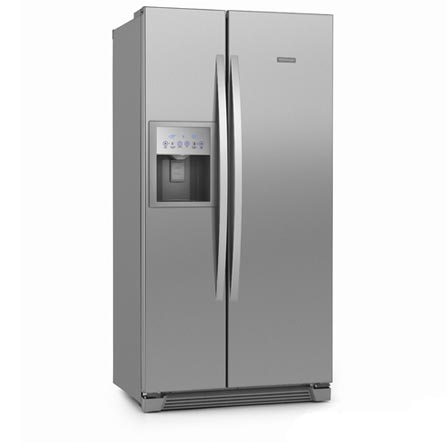 Menor preço em Refrigerador Side By Side Electrolux Frost Free com 504 Litros Painel Blue Touch Titanium - SS72X