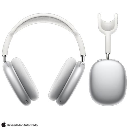 Apple AirPods Max Over the Ear (Bluetooth) - Prateado | Fast Shop
