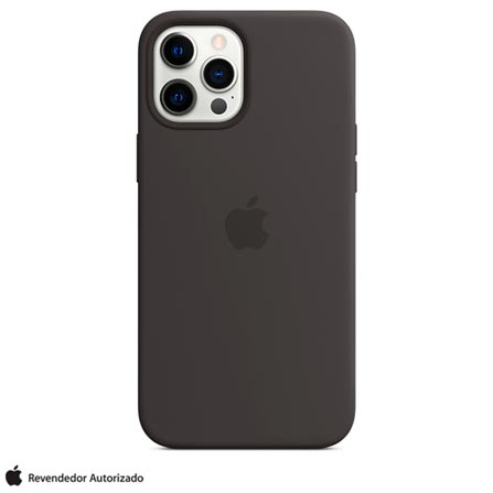 Capa para iPhone 12 Pro Max em Silicone Preta - Apple - MHLG3ZEA
