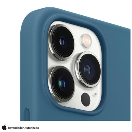 Capa para iPhone 13 Pro Max com MagSafe de Silicone Azul Vintage - Apple -  MM2Q3ZE/A