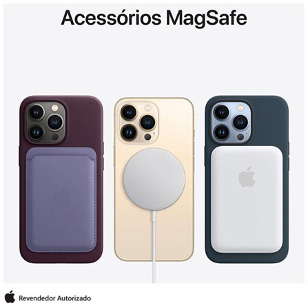 Capa para iPhone 13 Pro Max com MagSafe de Silicone Azul Vintage - Apple -  MM2Q3ZE/A