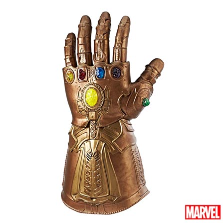 Manopla Jóias do Infinito Avengers: Thanos Dourada - 0491 - Hasbro