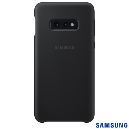Menor preço em Capa para Galaxy S10e em Silicone Preta - Samsung - EF-PG970TBEGBR