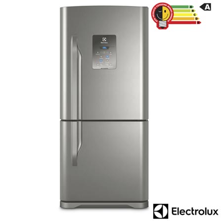 Menor preço em Refrigerador Bottom Freezer Electrolux de 02 Portas Frost Free com 598 Litros Painel Eletrônico Inox - DB84X