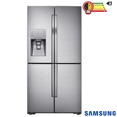 Menor preço em Refrigerador French Door Samsung de 04 Portas Frost Free com 564 Litros Painel Eletrônico Inox - RF56K9040SR