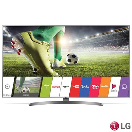 Menor preço em Smart TV 4K LG LED 65? Upscaler 4K, HDR Ativo, DTS Vitual: x e Wi-Fi - 65UK6540PSB