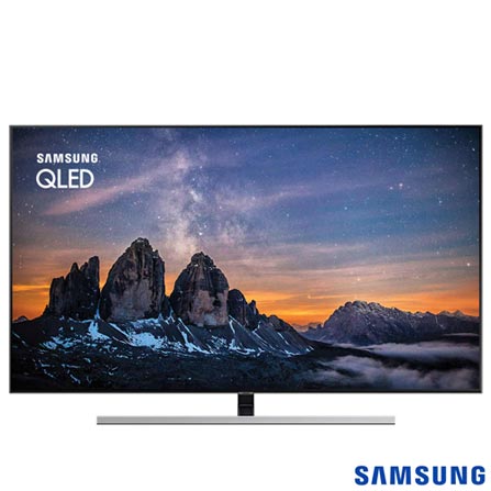 Menor preço em Smart TV Samsung QLED UHD 4K 55" com Pontos Quânticos, Direct Full Array 8x e Wi-Fi - QN55Q80RAGXZD