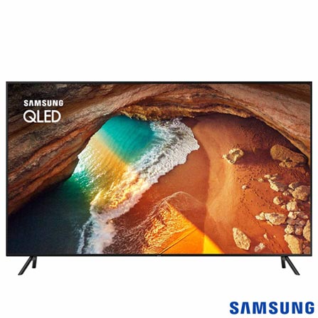 Menor preço em Smart TV 4K Samsung QLED 65" UHD com Pontos Quânticos, Sem efeito Burn-in, HDR500 e Wi-Fi - QN65Q60RAGXZD