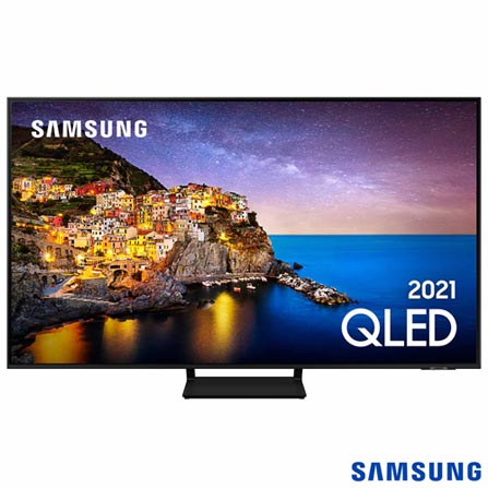 Menor preço em Smart TV 4K Samsung QLED 75" com Design Slim, Alexa built in e Wi-Fi - 75Q70AA
