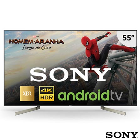 Menor preço em Smart TV 4K Sony LED 55? com X-Motion Clarity, 4K X-Reality Pro, UpScalling e Wi-Fi - XBR-55X905F