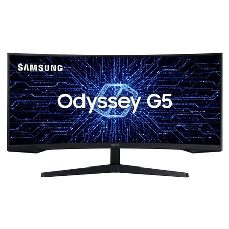 Monitor Gamer Curvo Samsung Odyssey Ultra WQHD 165Hz HDMI FreeSync Premium Série G5 - 34"