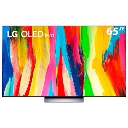 Smart TV 65 Polegadas LG 4K OLED65C2 Evo 120Hz G-Sync FreeSync HDMI ThinQ Google Alexa