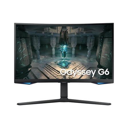 Monitor Gamer Curvo Samsung Odyssey 27" WQHD, 240 Hz, 1 ms, Plataforma Tizen™, HDMI, DP HAS G6