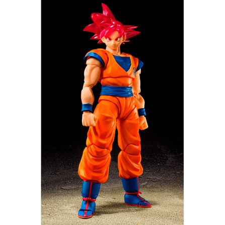 Figura Super Saiyan God Son Goku - Comic Con 2021 - Dragon Ball -  S.H.Figuarts - Bandai