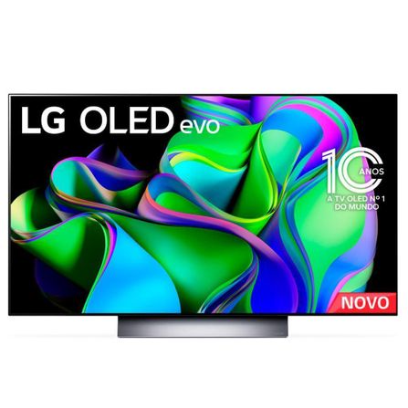 Smart TV 4K LG Oled Evo 55” Polegadas, Bluetooth, 120Hz, ThinQ AI, G-Sync, FreeSync, Alexa e Wi-Fi - OLED55C3PSA