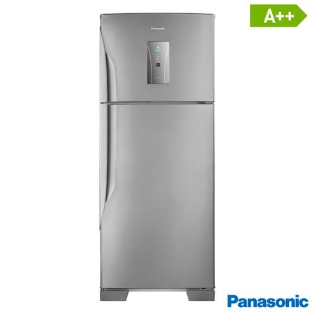 Menor preço em Refrigerador de 02 Portas Panasonic Frost Free com 435 Litros com Degelo Automático Aço Escovado - NR-BT50BD3X