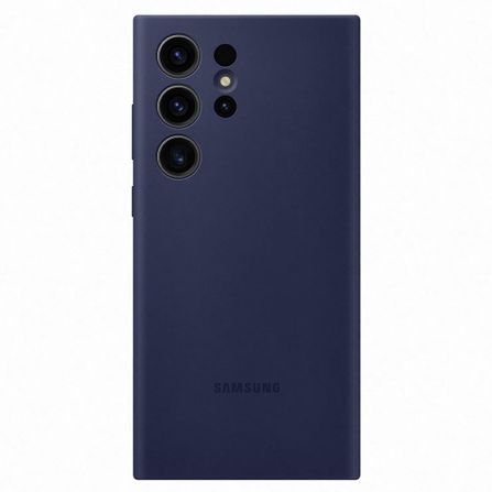 Capa Protetora para Galaxy S23 Ultra em Policarbonato e Silicone Azul  Marinho - Samsung - EF-PS918TNEGWW