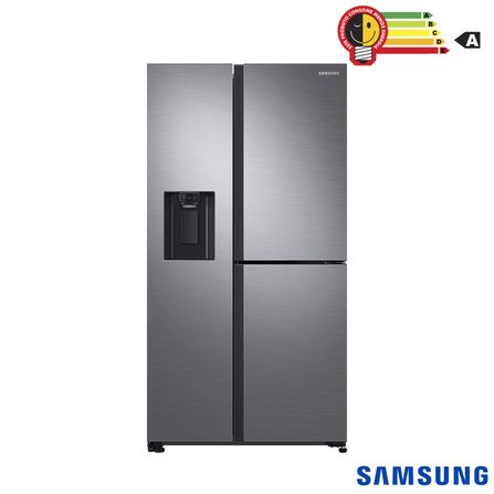 Menor preço em Refrigerador Side By Side Samsung Convert de 03 Portas Frost Free com 602 Litros Inox Look - RS65R