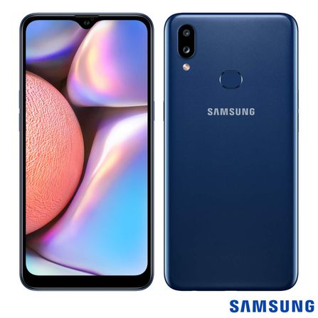 Menor preço em Samsung Galaxy A10s Azul, com Tela de 6,2", 4G, 32GB e Câmera Dupla 13MP + 2MP - SM-A107MZBDZTO