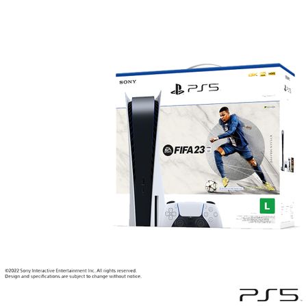 Console Sony PS5 (Playstation 5) Físico 825GB com Disco + Jogo