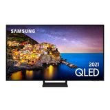 Smart TV Samsung QLED 4K 55Q70A Design Slim Modo Game Som em Movimento Virtual Tela Sem Limites 55"