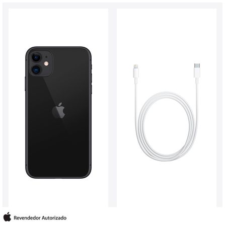 iPhone 11 Apple (64GB) Preto, Tela de 6,1